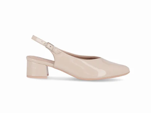 Sapato Conforto Verniz Mini Serpente