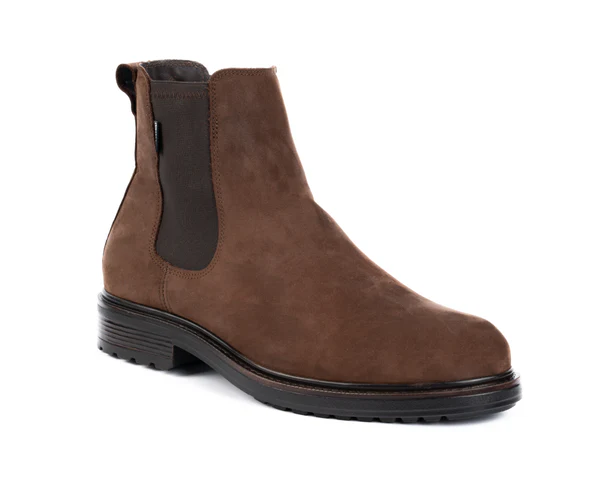 Botas Fashion Light Water Tech Castanho em Pele - Image 2