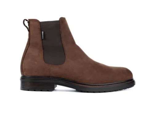 Botas Fashion Light Water Tech Castanho em Pele
