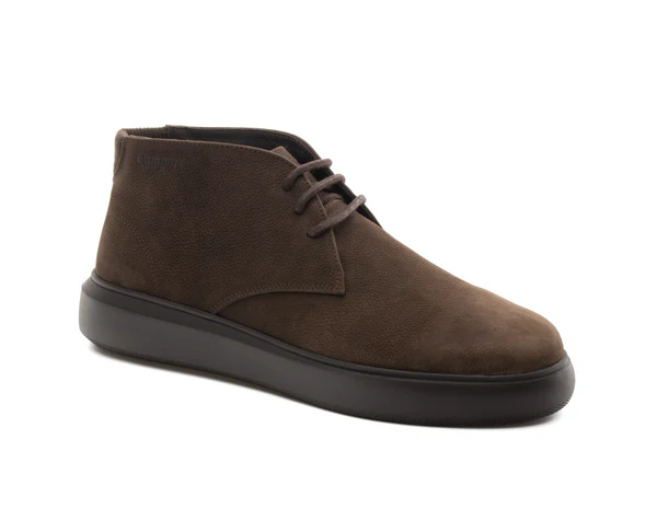Sapatilhas Rover Urban Chukka Castanho Escuro em Pele - Image 2
