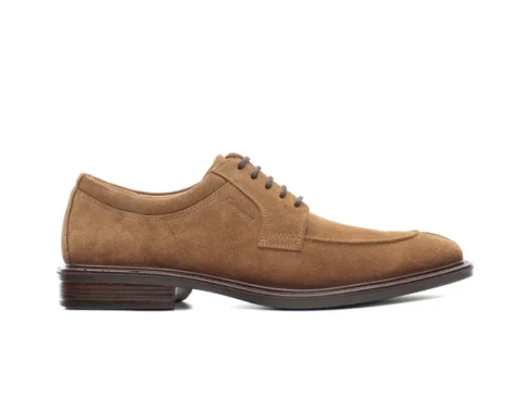 Sapatos New Nobleman II Camel em Camurça