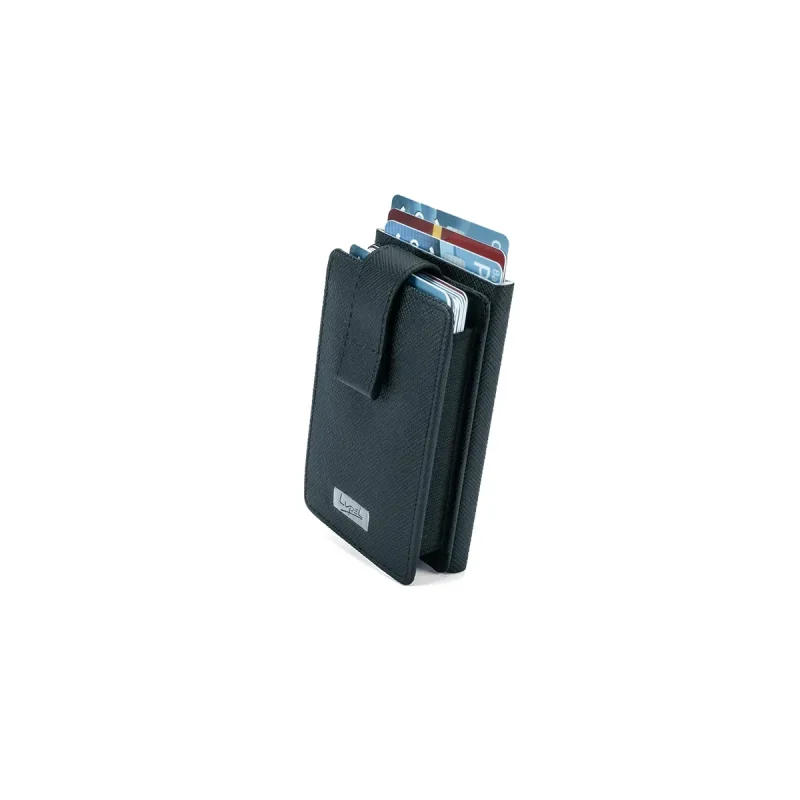 Carteira Multifunções em Pele com Porta-notas e Anti-RFID - Image 3