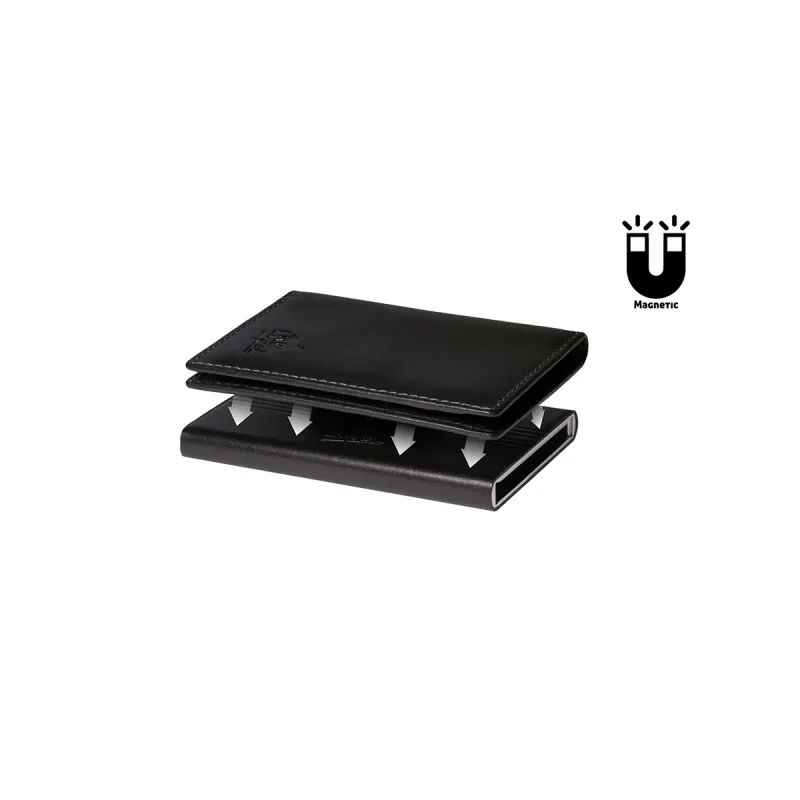 Porta-Cartões Metálico e Carteira em Pele Anti-RFID - Image 4