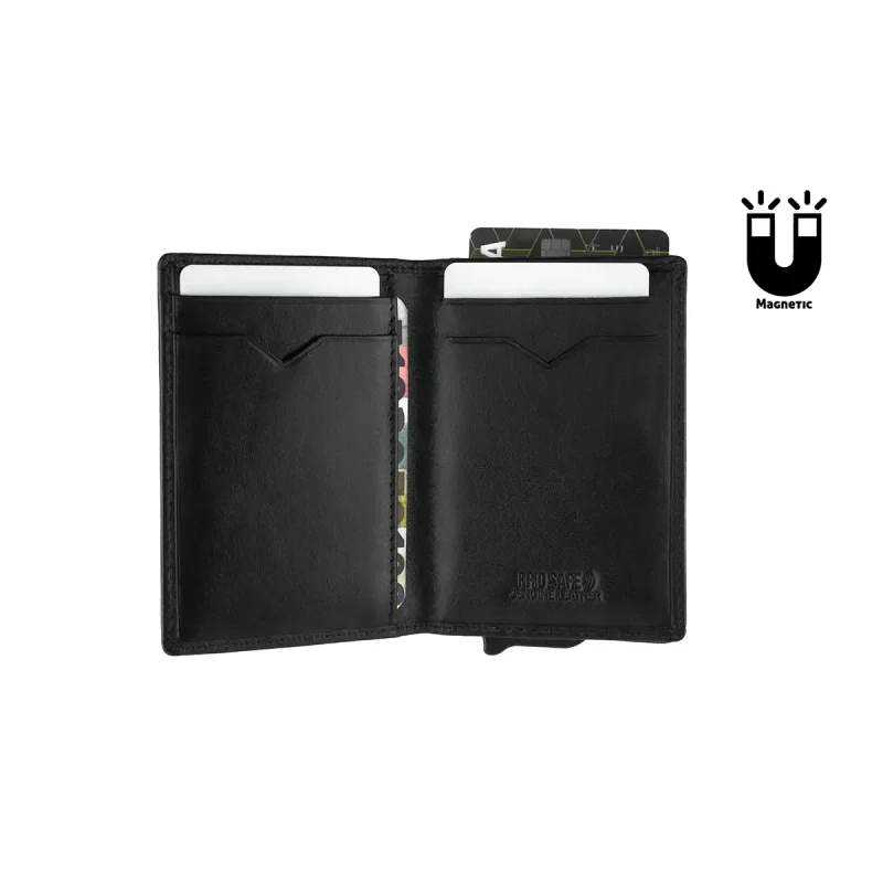Porta-Cartões Metálico e Carteira em Pele Anti-RFID - Image 6