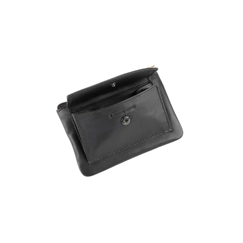 Porta-moedas em Pele com Porta-chaves - Image 2