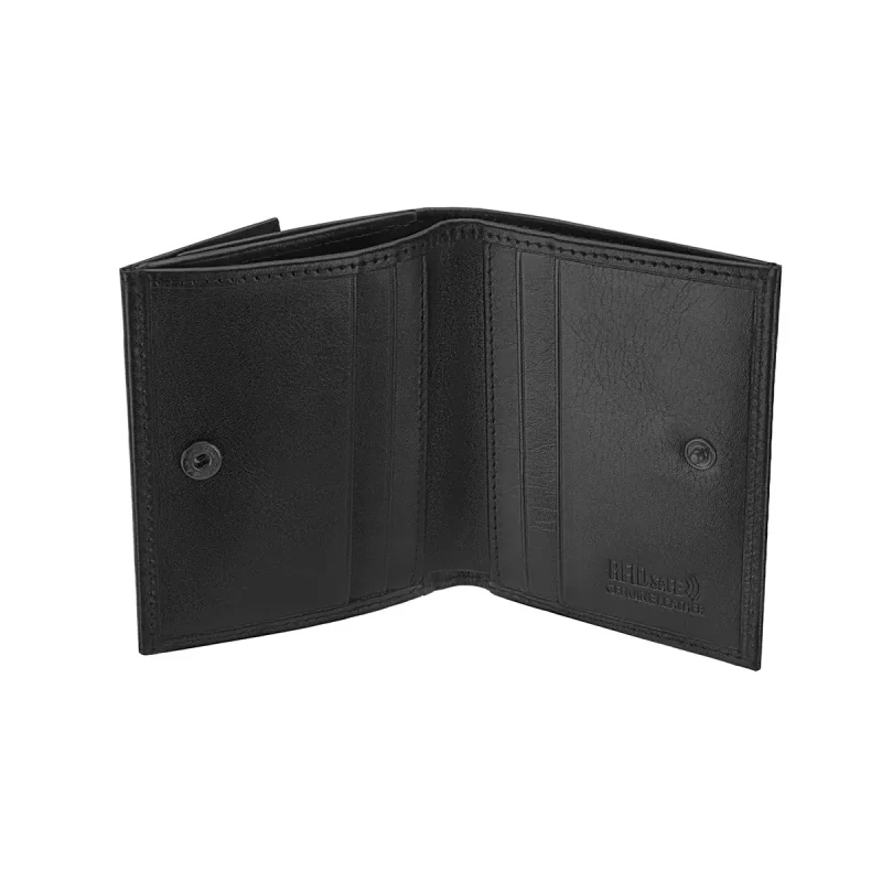 Carteira de Homem em Pele com Porta-moedas e Anti-RFID - Image 3