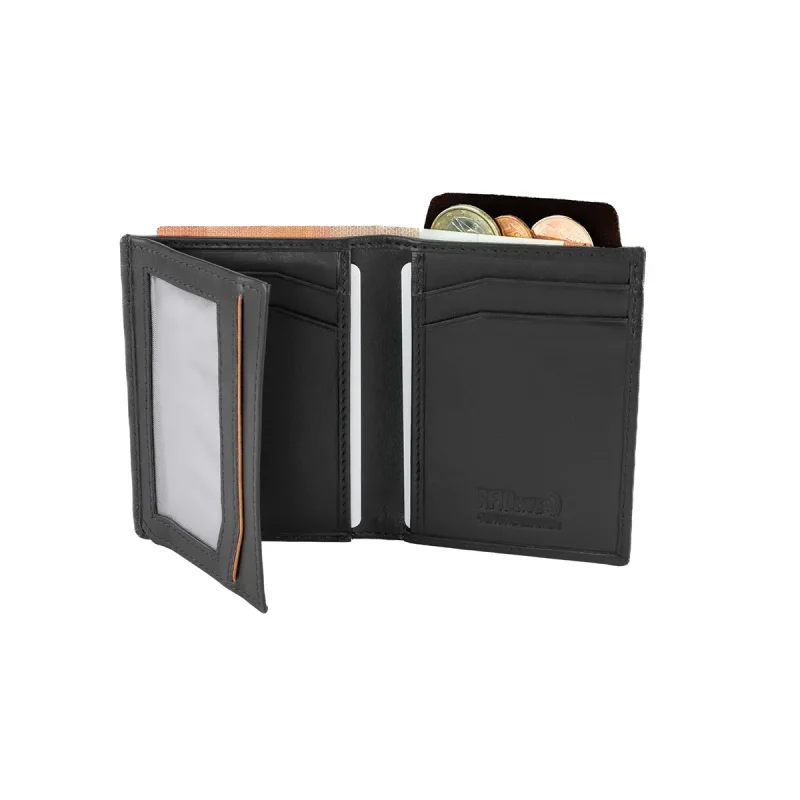 Carteira em Pele com Porta-moedas Secreto e Anti-RFID - Image 2