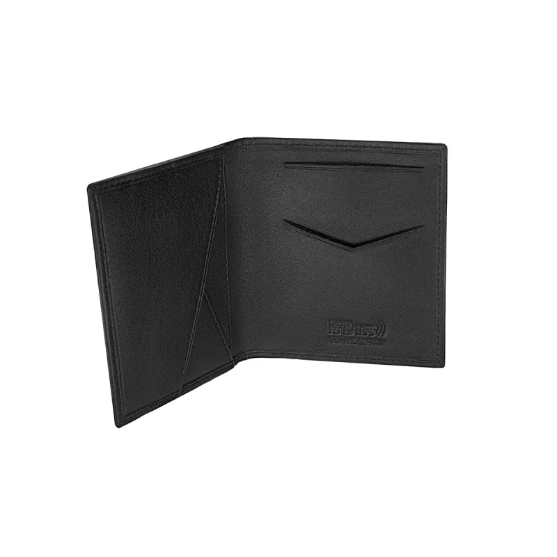 Carteira Pequena de Homem em Pele com Anti-RFID - Image 2