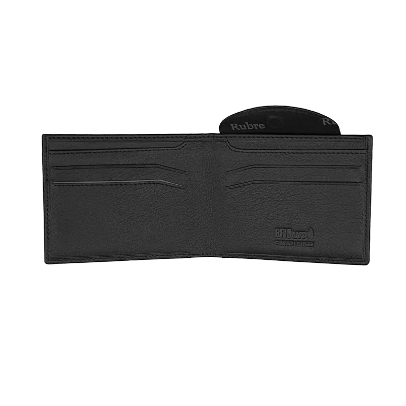 Carteira em Pele com Porta-Moedas Secreto e Anti-RFID - Image 2