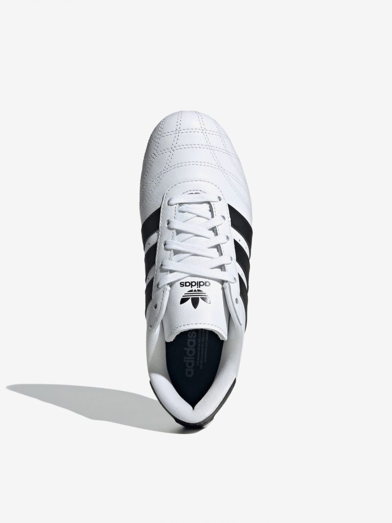 Adidas Taekwondo Lace J Branco Listas Pretas - Image 4