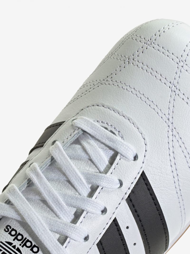 Adidas Taekwondo Lace J Branco Listas Pretas - Image 2