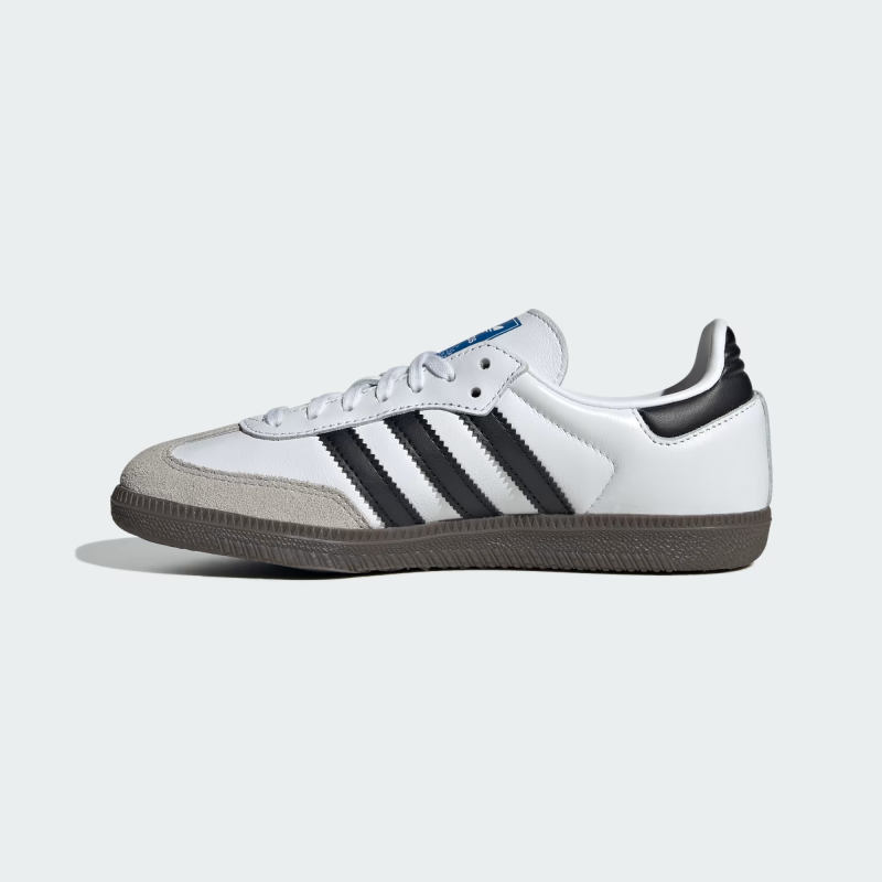 Adidas Samba OG J Branco Listas Pretas - Image 5